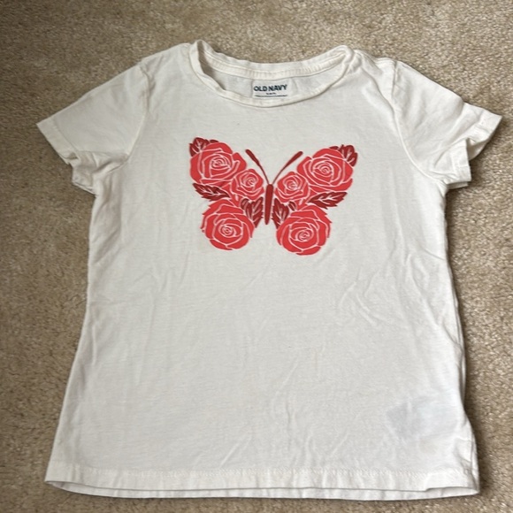 LOT Old Navy/Gap Girls Graphic T-Shirts Size 6-7 - Picture 10 of 13